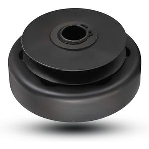 Centrifugal Clutch Go Kart Clutch 3/4" Bore for 1/2" AB Key Way Belt Drive Replacement for Go Karts Mini Bikes Wood Chippers Up to 6.5HP (3/4" Bore 1/2" AB Style Belt Pulley)