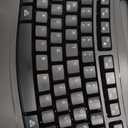 Wireless Keyboard and Mouse Combo, 2.4G Full Size Wave Keys Ergonomic Keyboard with Wrist Rest and 3-Level DPI Adjustable Wireless Ergonomic Mouse for Windows, Mac OS Desktop/Laptop/PC(Black)