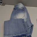 Flamingals Low Rise Boot Cut Jeans for Women Butt Lifting Western Pants with Pockets Flare Jeans Women (Large, Mid Blue)