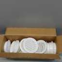 3" Round Plastic Louver Soffit Air Vent Reptile Screen Grille Cover (16, White)