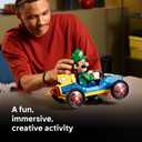 LEGO Mario Kart - Luigi & Mach 8 - Building Set for Adults, Ages 18+ - Nintendo Collectible for Fans - Gift for Men & Women - Bedroom or Bookshelf Decor - 72050