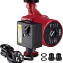 UP15-29SU, 59896775 Hot Water Circulator Pump 115V 1-1/2" to 1-1/4" Union Compatible with Grundfos Used for Radiant Heating, Hydronic Heating, Fan Coil Heating, Solar and Other System Types