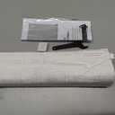 No Tools No Drill Cordless Roman Shades for Indoor Windows 100% Blackout, for Window Size 30" W 64" H White