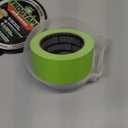 FrogTape Advanced Painters Tape, 2 Inch Wide (1.88-Inch x 45-Yard) Multi-Surface Tape with PAINTBLOCK, Conforms Around Curves & Contours, Tear-Free Removability, 1 Roll, Green