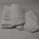 RUVANTI 100% Cotton Sheets Queen Size Set, 4 Pieces, Soft & Breathable Percale Weave Bedding, Deep Pocket 16", Hotel Standard, Crisp Cool Feeling, Durable, Perfect Dyed Bed Sheet, Bright White