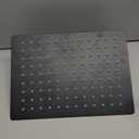 KENES Matte Black Tub Shower Faucet Set Complete with 10-Inch Rainfall Shower Head and Tub Spout, Square Tub and Shower Trim Kit, KE-6024A-2 (Shower Valve Included)