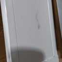 Rolanstar Bed Frame Twin Size with Charging Station and LED Lights, Upholstered Headboard with Storage Shelves, Heavy Duty Metal Slats, No Box Spring Need, Noise Free, Easy Assembly, White