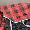 KingCamp Sleeping Bag for Adults, Cold Weather & Warm Extra Wide Big & Tall XL Portable Waterproof Flannel Sleeping Bags, Essentials Gear Accessories for Camping Backpacking Hiking Indoor & Outdoor (86.6" x 39.4", 34F Thermal Pod Black)