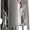Chrome Door Side Mirror Cover Driver Left Side Fit Kenworth T680/T880 From 2013 to Onward