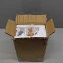 HOLIDAY PEAK Handpainted Resin Tabletop Nativity Scene - Set Includes 5"x6" Manger, Plus 8 Nativity Pieces - Perfectly Sized Christmas Decoration