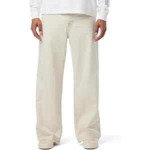Hudson Mens Luca Loose Fit Wide Leg Denim Pant (32, White Sands)