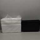 LaLaGreen Wall Planter for Outdoor (3 Pack, 20 Inch) White Self Watering Rectangular Window Boxes Planters to Attach to House with Bracket, Country Vertical Plant Wall Holder Indoor Garden Minimalist