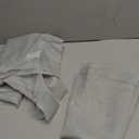 OWENIE Light Grey Sheer Curtains 84 inches Long 2 Panels Set for Bedroom Living Room, Soft Solid Living Room Sheer Curtain, Rod Pocket Light Filtering Farmhouse Curtains, 2 Pcs Each 42 W x 84" L