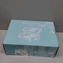 G.a HOMEFAVOR Large Bamboo Fruit Basket, 2-Tier Fruit Bowl for Kitchen Counter, Vegetable Storage Stand for Fruit Shop, 15 mm Thickness (Self-assembly)