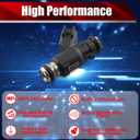 Set of 8 Fuel Injectors 12613411 FJ1061 Replacement Compatible with Chevrolet Express Suburban GMC Savana Sierra Yukon XL 1500 2500 3500 5.3L V8 - Replaces 217-3411