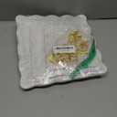 3Pcs White Square 3 Tiered Cake Stands, 3 Tier Serving Tray Cupcake Holder Dessert Stand Fruit Candy Display Table Decorations for Home Party Birthday Tea Party Baby Shower (3 Pieces - Square (with Crown-shaped Holder))