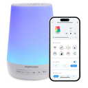 Baby Sound Machine, Momcozy White Noise Machine for Baby Sleeping with Night Light, Toddler Sleep Trainer with 34 Soothing Sounds, Timer, App Remote Control, Personal Sleep Routine