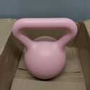 KHTO Kettlebells Fitness Exercise-Pink Strength Training Kettlebell Sets,Dumbbell Weights for Home Gym Equipment