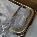 Delta Nicoli Brushed Gold Faucet 3 Hole, 8 Inch Widespread Bathroom Sink Faucet for Vanity, Push-Pop Drain Assembly, Champagne Bronze 35849LF-CZ