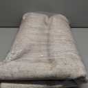 GarveeHome Scalloped Washable Rugs 5x7 Rug for Living Room Modern Non Slip Large Area Rug for Bedroom Decor Farmhouse Low Pile Stain Resistant Carpet for Office Dining Room Classroom 5 Ft x7 Ft Beige