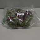 4 Pieces 8" Mini Christmas Wreaths - Small for Kitchen Cabinet/Window/Front Door, Artificial Red Berries & Pinecones, Christmas Candle Rings, Table/Farmhouse Decoration (No Ribbon)