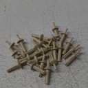 AP Products 013-139 Plastic 1" Rivets - Almond, Pack of 25
