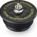 Cherne 270168 Gripper 2 in. Black Mechanical Clean Out Plug