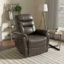 Lakeview Aiden Recliner Brown, 1 ct