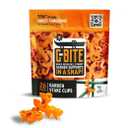 C-BITE Plant Support Clips for Trellis, Garden Stakes, Wire Fence, Climbing Plants, Indoor Gardening, Hydroponics Systems, and Vines | Durable Gardening Clips (Tangerine Orange - 26 Pack), Pack of 4