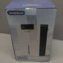 KeepGlad Dehumidifier, 98OZ Dehumidifiers for Home(1000sq.ft), Humidity Display Dehumidifier for Basement Bathroom Bedroom, Auto Shut Off, Washable Filter, Drain Hose, Timer, 7 Ambient Lights, White