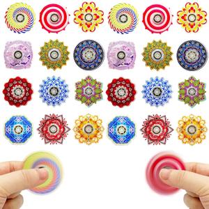 52pcs Mini Fidget Spinners Toys, Anxiety Stress Relief Sensory Spinning Toys for ADHD, Birthday Gifts Goodie Bag Stuffers Party Favors for Kids Adults Treasure Box Toys Classroom Prizes Supplies