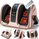 CARESKY Shiatsu Foot Massager with Heat, Rolling Deep Kneading, Feet Massager Machine for Plantar Fasciitis, Neuropathy Pain, Size up to 14", Multiple Modes