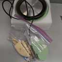 Skirfy Mini Pottery Wheel for Beginners Adults with Foot Pedal9.5"Ceramic Machine for Kids Art Craft Glow in Dark Kits 2.2LB AirDry Clay,Carving Tools Adjustable Speed,DIY Projects Birthday Gift