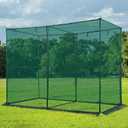 Large Mesh Crop Cage Plant Protection Tent 4 x 8 x 6 Ft, Easy to Install Protection Garden Cages, Crop Cages with Storage Bag Suitable for Garden Patio Lawn