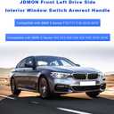 Interior Door Handle Window Switch Panel Compatible with BMW 5 Series