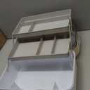 LIV & LUCA 13 in 3 Tier Storage for Kids Hair Accessories Organizer, Makeup Case, Craft/Sewing Supplies Storage, Portable Multi-purpose Organizer with Handle, Tackle Box for First Aid Medicine