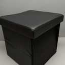 SONGMICS 15 Inches Ottoman with Storage, Foot Rest, 661.4 lb Load Capacity