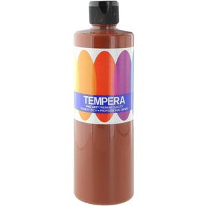 Pro Art Liquid Tempera Paint, 16 fl. oz. (473 ml), Brown