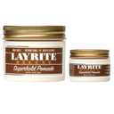 Layrite Deluxe Superhold Pomade 4.25 oz and 1.5 oz 2 Pack