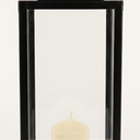 metal lantern, black