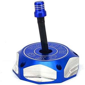 Dirt Bike Gas Cap Gas Tank Fuel Cover With Hose Vent Fit for YZ85 YZ125/250 YZ450F YZ125X YZ250X WR250F WR450F Blue