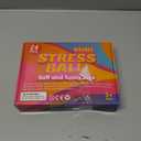 VISCOO 24 Pack Stress Balls for Adults, Squeeze Balls for Anxiety Relief, Soft Palm-Sized Pressure Balls, Durable Relaxation Set