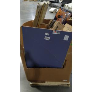 pallet of salvage items