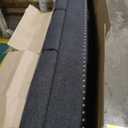 L Shaped Couches for Living Room, Sectional Couch Living Room Furniture with Storage Ottoman, Modular Sectional Sofa with Movable Chaise for Apartment Office, Black Grey