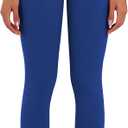 Sunzel Womens Workout Leggings with High Waist Tummy Control (Blue, XL)