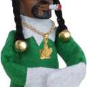 Christmas Plush Doll, Christmas Doll Ornaments, for Party, Holidays, Holidays, Home Festivals (Green)