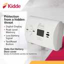 Kidde Carbon Monoxide Detector, AA Battery Powered CO Alarm with LEDs, Test-Reset Button, Low Battery Indicator, Portable