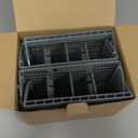 Gray Dishwasher Silverware Cutlery Basket 00675794 9001396277, Replacement for Bosch Dishwashers, Set of 2