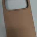 GONEZ Magnetic for iPhone 17 Pro Case, Compatible with MagSafe, [Screen Protector + Camera Lens Protector], Liquid Silicone Anti-Scratch Shockproof Protective Phone Case 6.3 inch, Brown