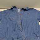 Women's Denim Shirt, Button Down Short Sleeve Jean Shirts Casual Top Outfits Trendy (XX-Large, Dark Blue)